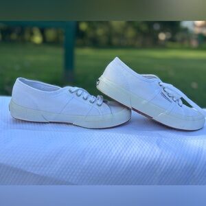 Superga White Classic Sneakers